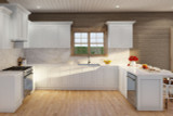 Craftsman House Plan - Aspen Falls Retreat 33077 - Kitchen