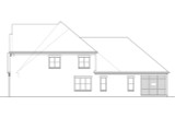 Traditional House Plan - 58518 - Right Exterior