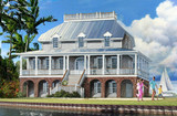 Colonial House Plan - Tradewinds 84324 - 
