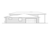 Prairie House Plan - Odell 56627 - Right Exterior