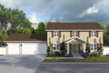 Traditional House Plan - Eden Crest 30706 - Front Exterior