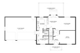 Traditional House Plan - Eden Crest 30706 - 1st Floor Plan