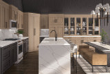 A-Frame House Plan - Deadwood 62131 - Kitchen