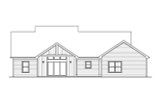 Farmhouse House Plan - 16925 - Rear Exterior