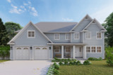 Traditional House Plan - Jacobs 97740 - Front Exterior