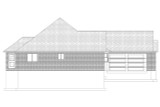 Traditional House Plan - Kramer 12740 - Left Exterior