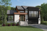 Modern House Plan - 91160 - Front Exterior