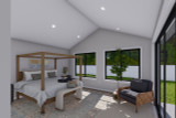 Traditional House Plan - Halifax 87631 - Master Bedroom