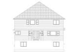 Traditional House Plan - Hamilton 34019 - Rear Exterior
