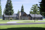 Modern House Plan - 95981 - Front Exterior