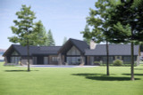 Modern House Plan - 95981 - Rear Exterior