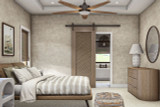 Southwest House Plan - Citrus View 66272 - Master Bedroom