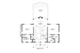 Craftsman House Plan - Bear Run 14247 - 1st Floor Plan