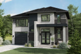 Modern House Plan - 71088 - Front Exterior