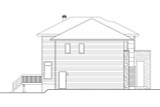 Modern House Plan - 71088 - Left Exterior