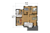Secondary Image - Modern House Plan - 71088 - 2nd Floor Plan