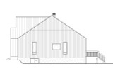 European House Plan - 35815 - Right Exterior