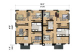 Secondary Image - Craftsman House Plan - 50885 - 2nd Floor Plan