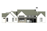 Modern House Plan - 99585 - Rear Exterior