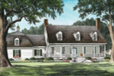 Colonial House Plan - Berry Hill 29241 - Front Exterior