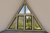 A-Frame House Plan - Frontier 73326 - Loft