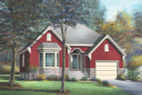 European House Plan - 69739 - Front Exterior