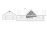 Secondary Image - Craftsman House Plan - Whipporwill Rock  95696 - Rear Exterior