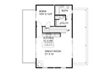 Country House Plan - 75837 - 1st Floor Plan