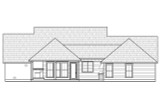 Secondary Image - Farmhouse House Plan - Hickory Ridge 13430 - Rear Exterior