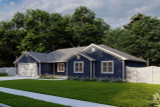 Ranch House Plan - Clarkston 83931 - Front Exterior
