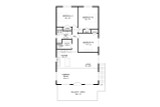 Secondary Image - Modern House Plan - Hollywood Hills 76224 - 2nd Floor Plan