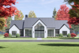 Modern House Plan - 41892 - Front Exterior