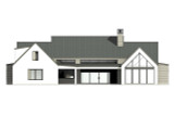 Modern House Plan - 41892 - Rear Exterior