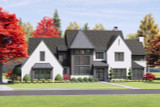 Tudor House Plan - 33562 - Front Exterior