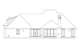 Secondary Image - Southern House Plan - Baton Rouge 23451 - Rear Exterior