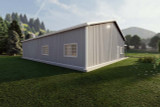 Traditional House Plan - Alex 51181 - Rear Exterior