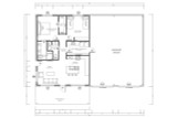 Traditional House Plan - Alex 51181 - 1st Floor Plan