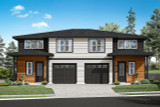 Prairie House Plan - Holtwood 40377 - Front Exterior