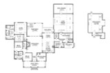Farmhouse House Plan - Fox Run 45533 - 1st Floor Plan