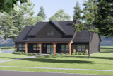 Farmhouse House Plan - 96104 - Right Exterior
