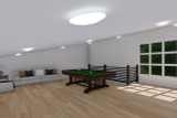 Secondary Image - Modern House Plan - Chaponnel Garage 67316 - Recreation Room