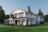 Farmhouse House Plan - Harmony Hills Farms 50574 - Front Exterior
