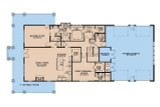 Farmhouse House Plan - Harmony Hills Farms 50574 - 1st Floor Plan