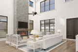 Farmhouse House Plan - Harmony Hills Farms 50574 - Great Room