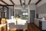 Tuscan House Plan - Papillon Villa 35906 - Kitchen