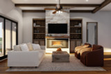 Tuscan House Plan - Papillon Villa 35906 - Great Room