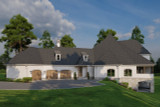 European House Plan - Arlington Estate 53921 - Right Exterior
