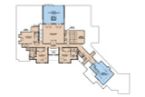 European House Plan - Arlington Estate 53921 - 2nd Floor Plan