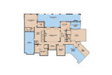 European House Plan - Arlington Estate 53921 - Basement Floor Plan