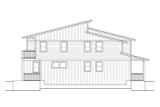 Contemporary House Plan - Sturgis 52825 - Left Exterior